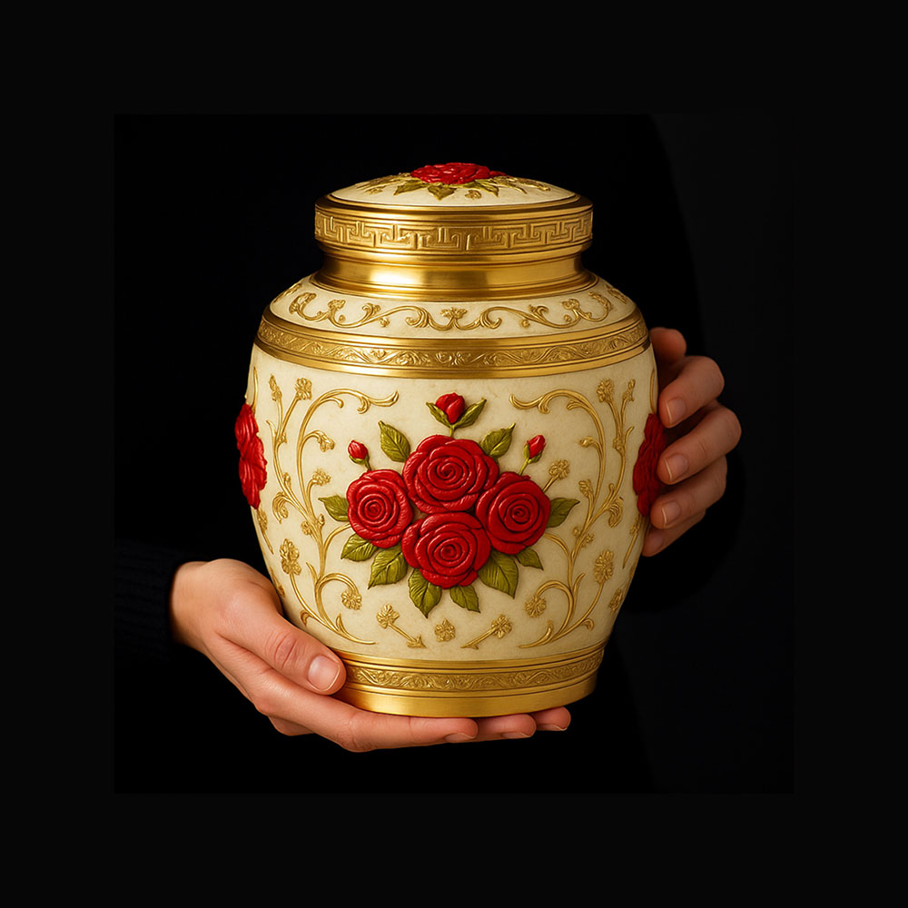 Vergoldete Rosen-Ewigkeiturne